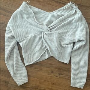 Moon & Madison Ivory Knit Top